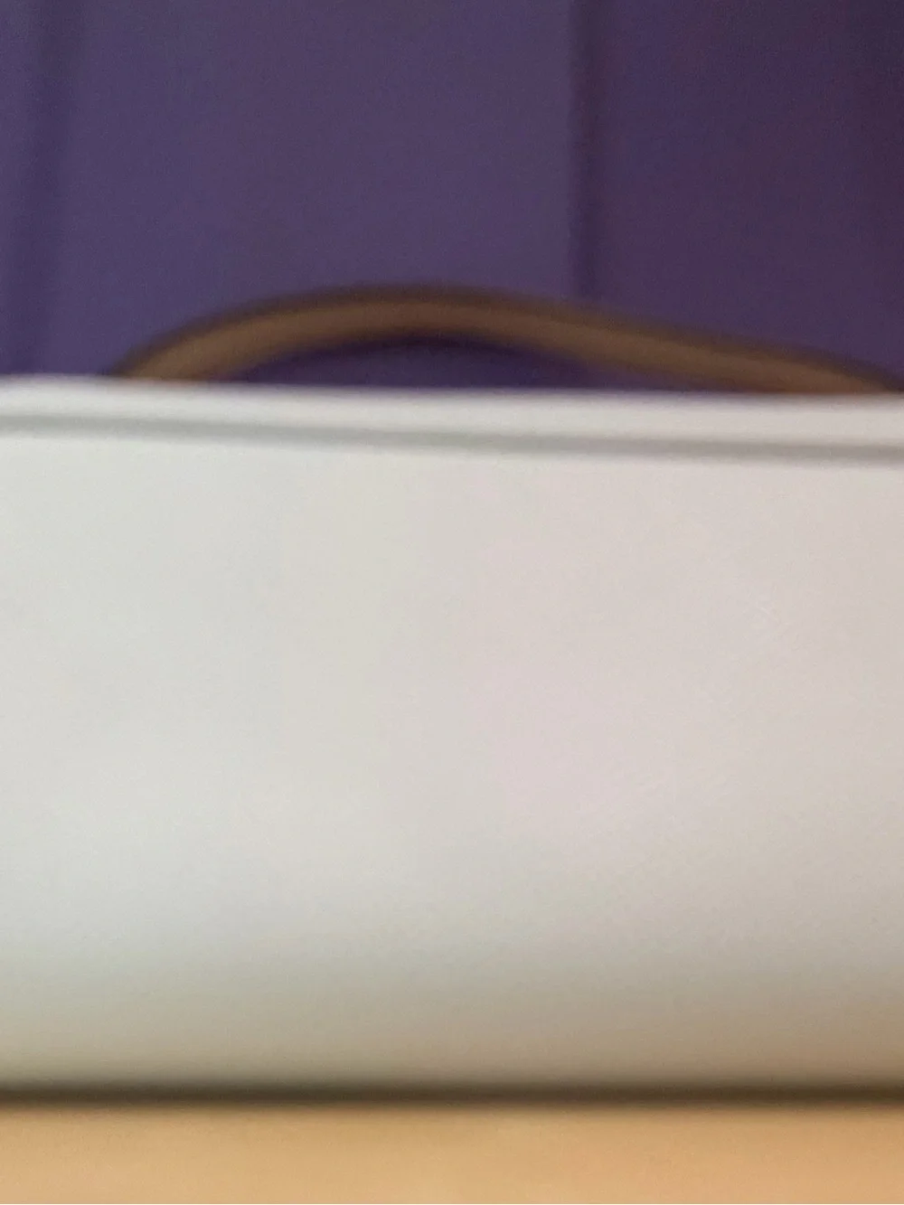 GUESS White Crossbody with Gold Logo Plaque and Chain Strap